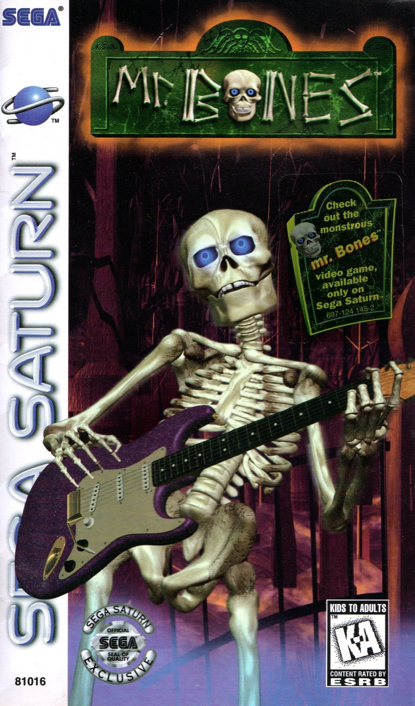 Mr. Bones - Sega Saturn