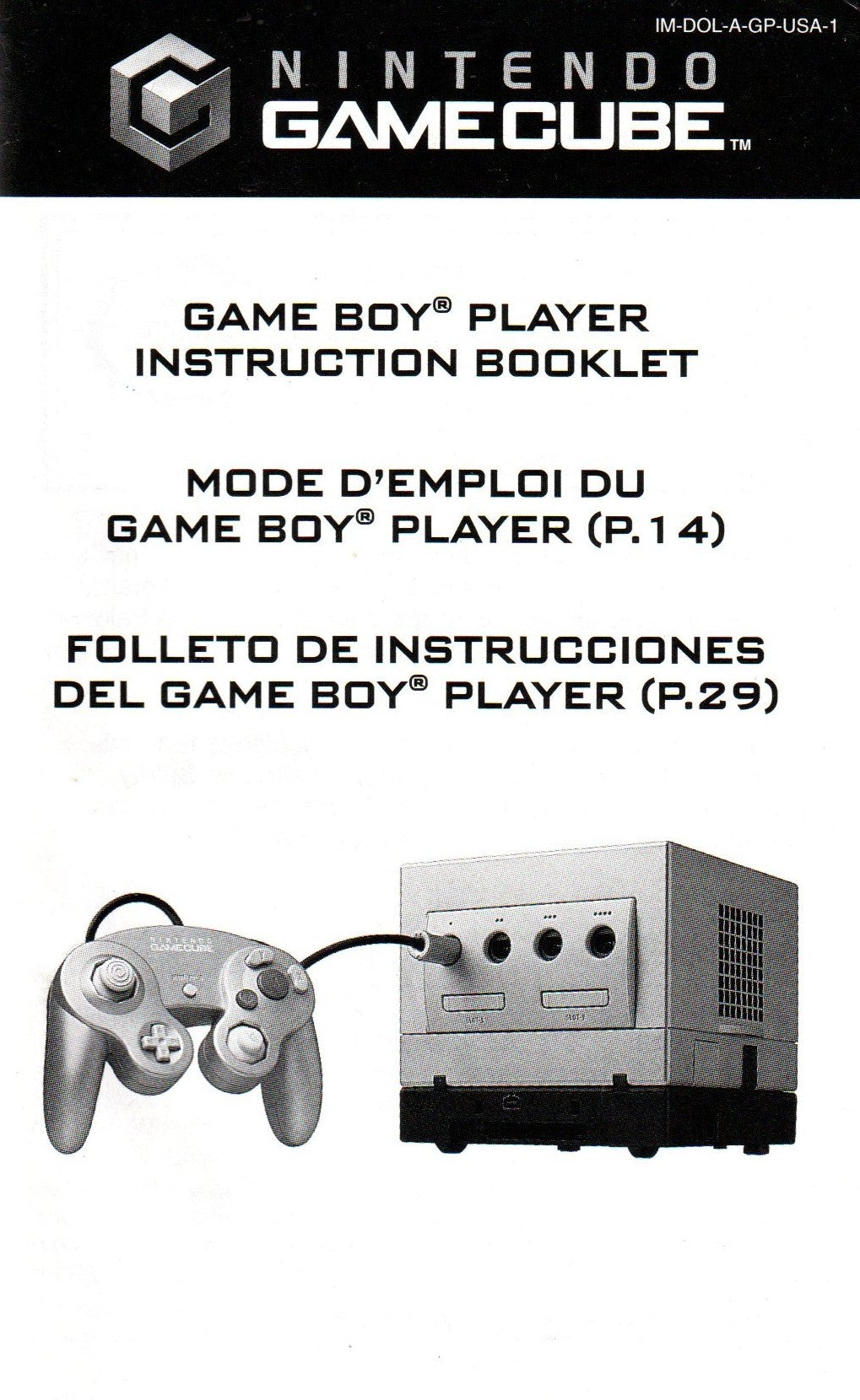 Gameboy Player Start-Up Disc - Gamecube
