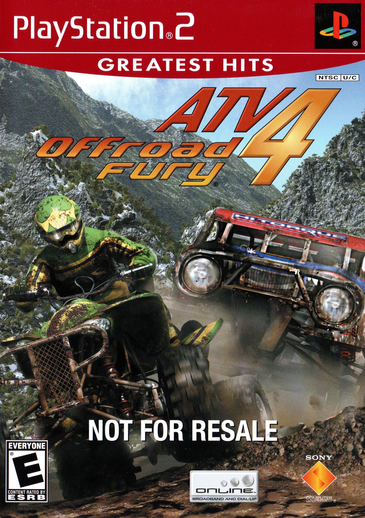 ATV Offroad Fury 4 [Not for Resale] - Playstation 2