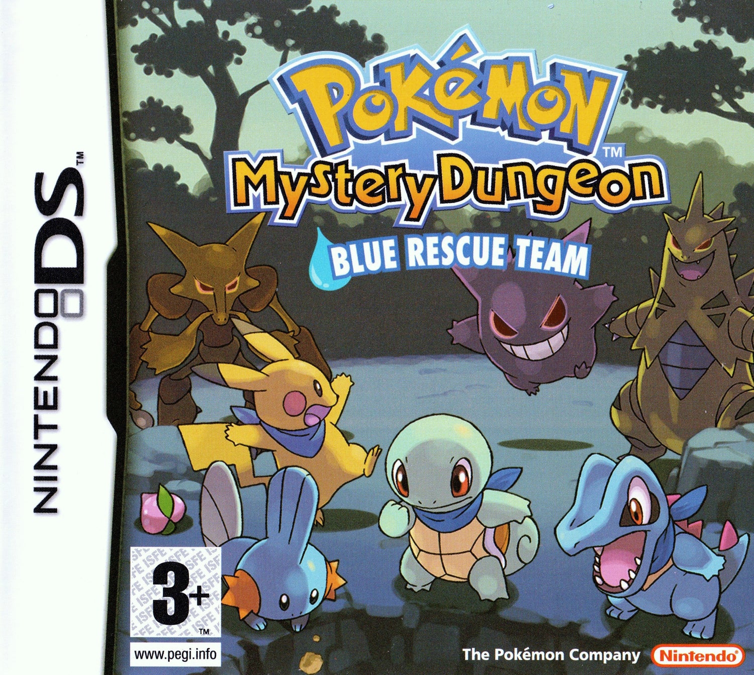 Pokemon Mystery Dungeon Blue Rescue Team - PAL Nintendo DS