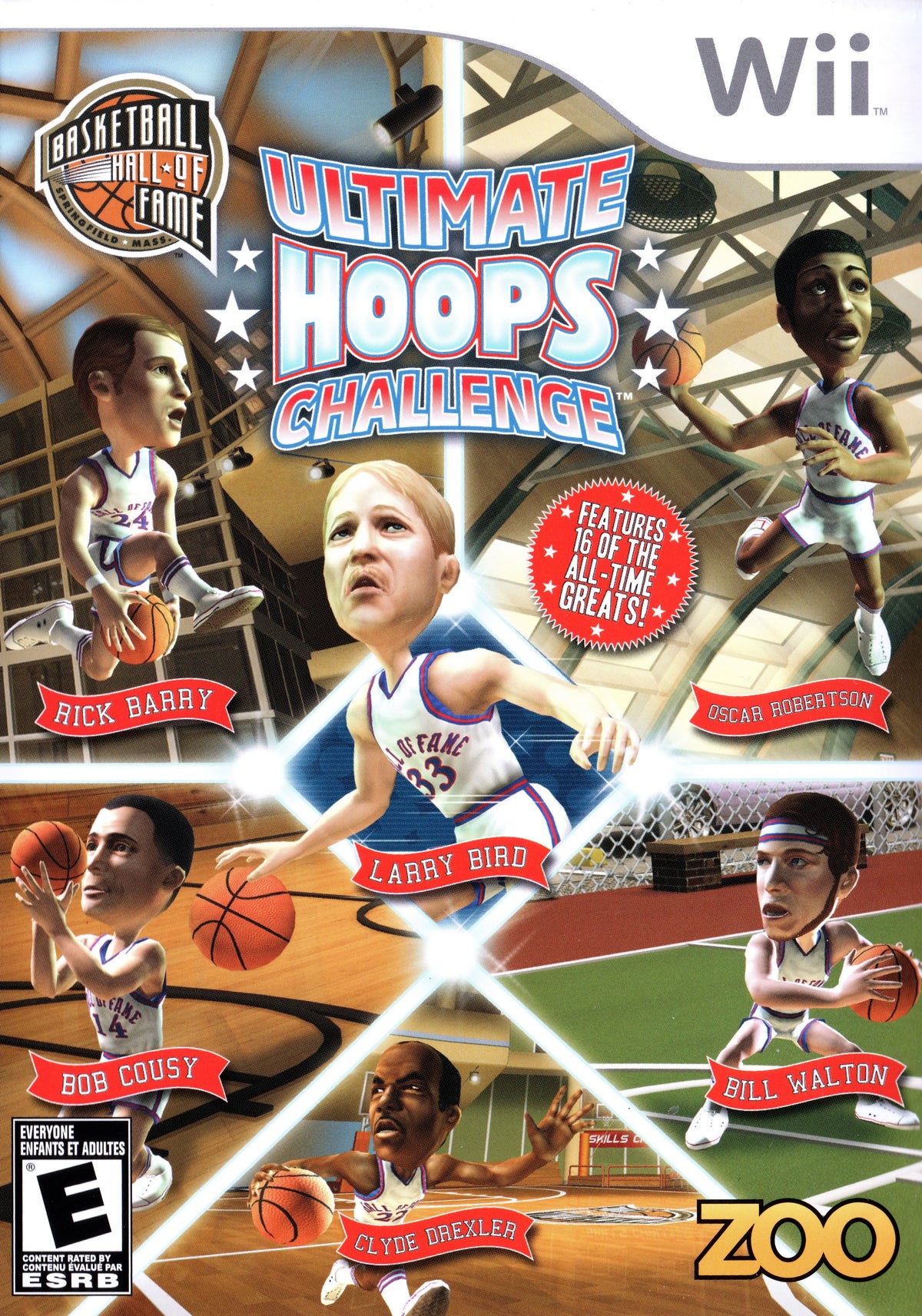 Hall of Fame Ultimate Hoops Challenge - Wii