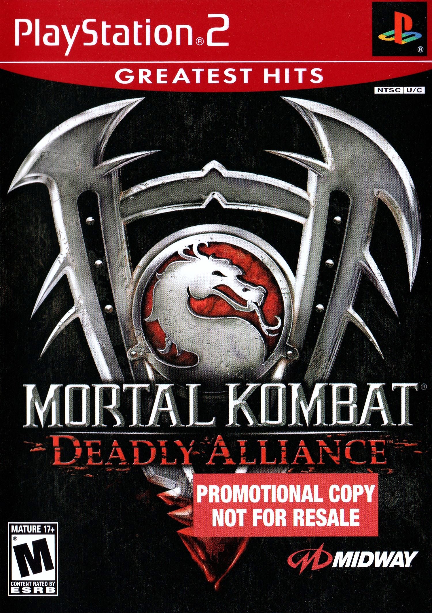 Mortal Kombat Deadly Alliance [Not For Resale] - Playstation 2