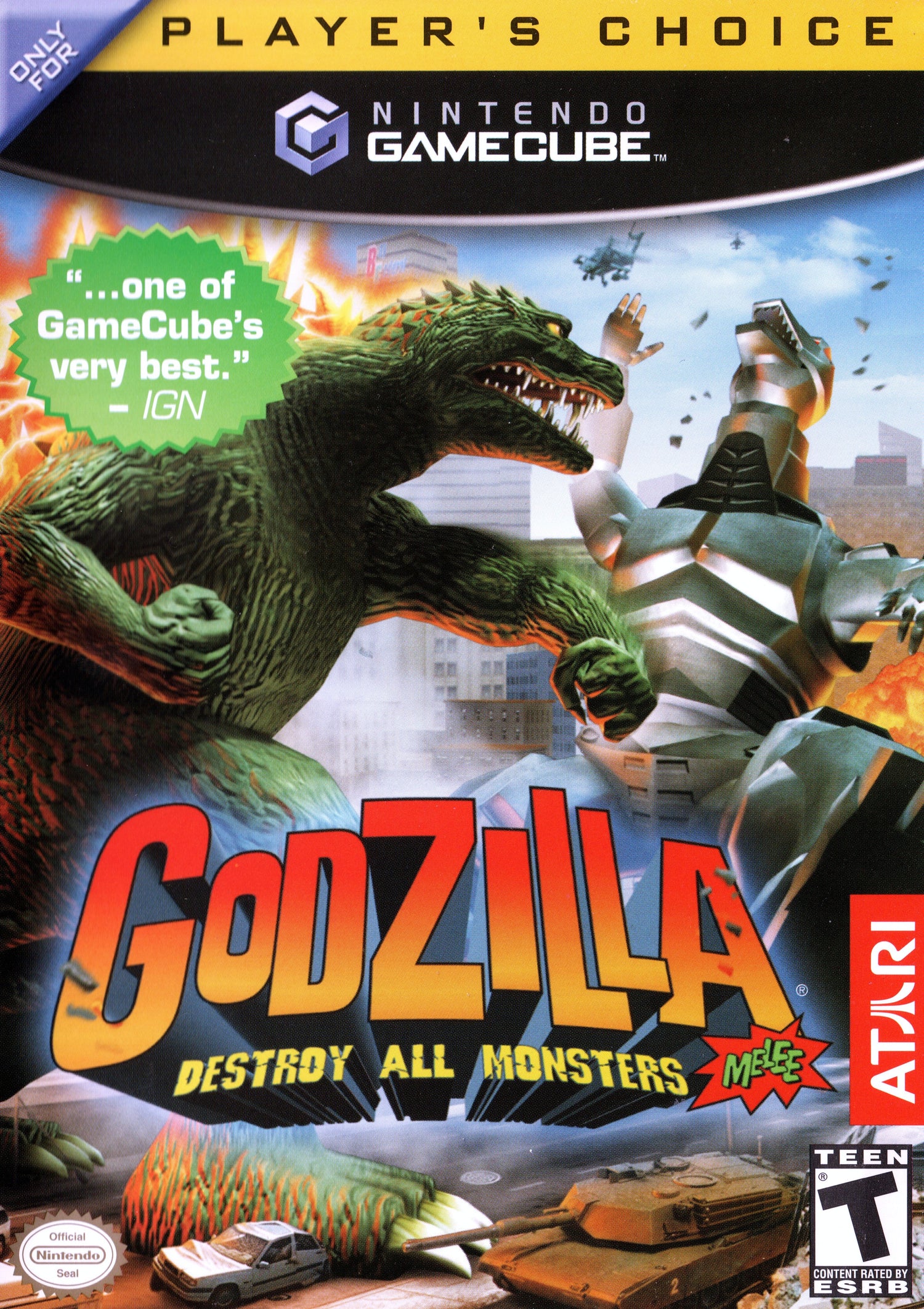 Godzilla Destroy All Monsters Melee [Player's Choice] - Gamecube