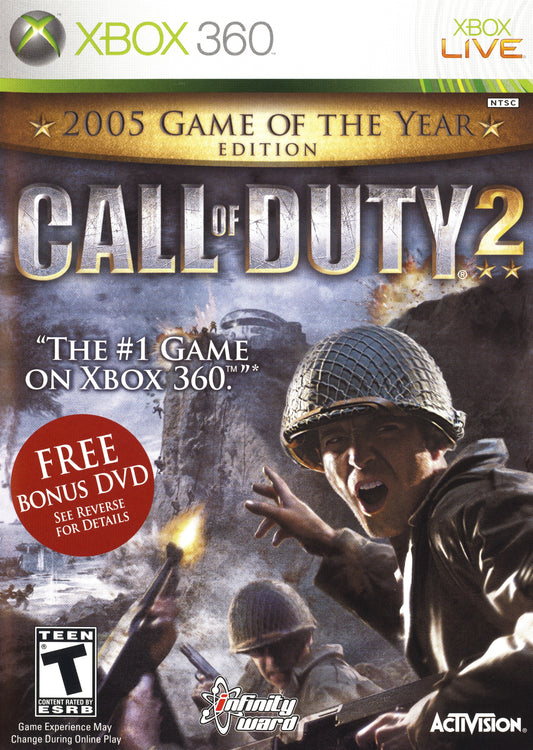 Call of Duty 2 [Game of the Year] - Xbox 360 - Retro Island Gaming