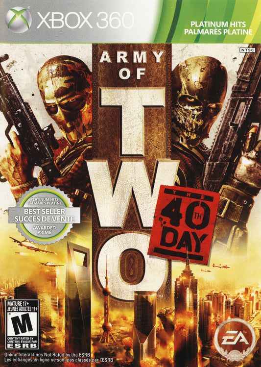 Army of Two: The 40th Day [Platinum Hits] - Xbox 360 - Retro Island Gaming