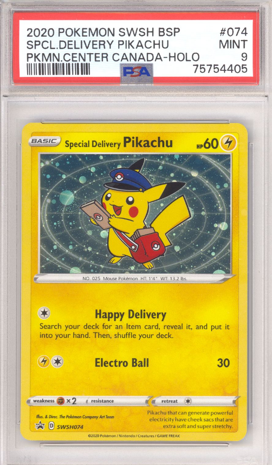 Special Delivery Pikachu 
