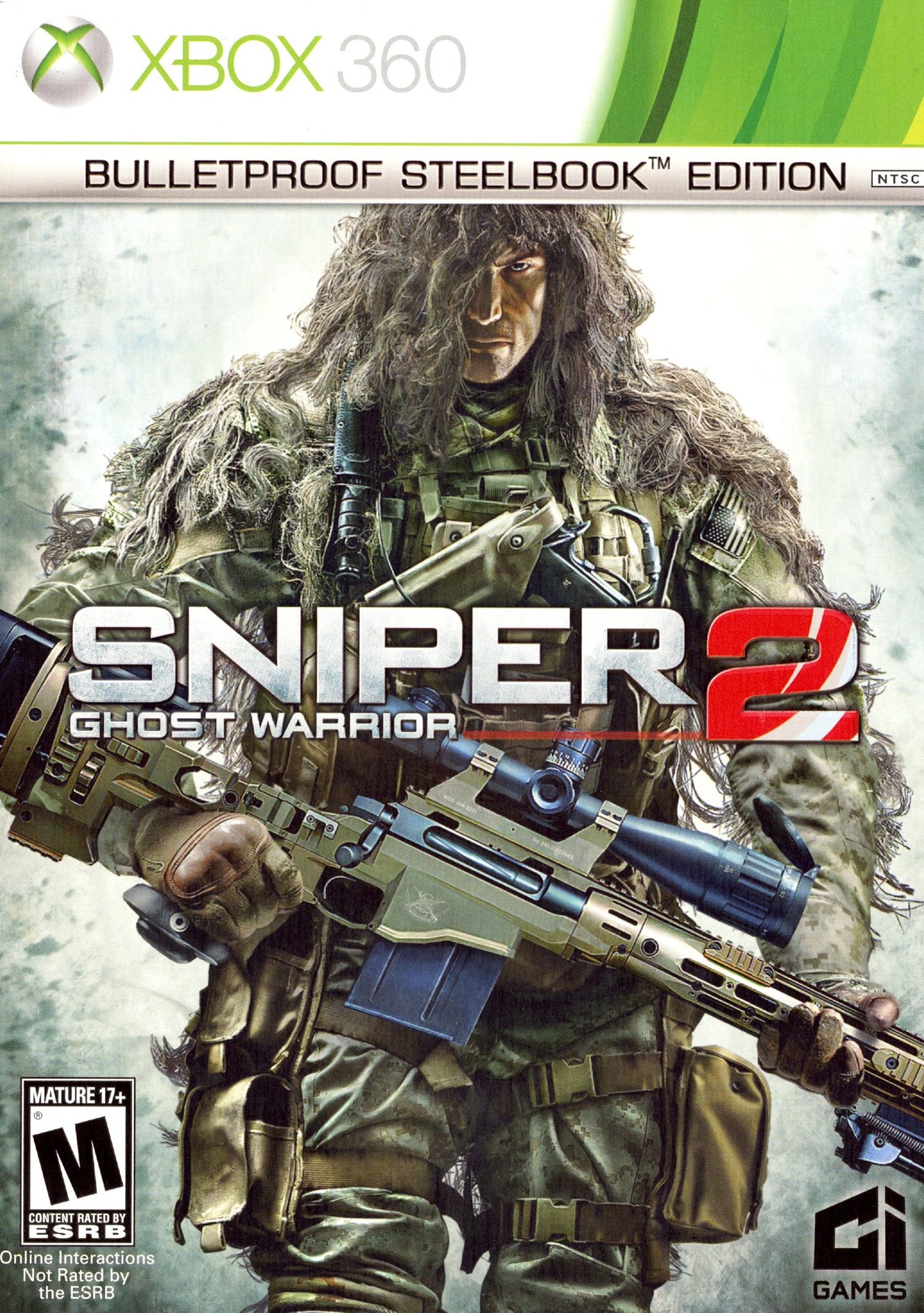 Sniper Ghost Warrior 2 [Bulletproof Steelbook Edition] - Xbox 360