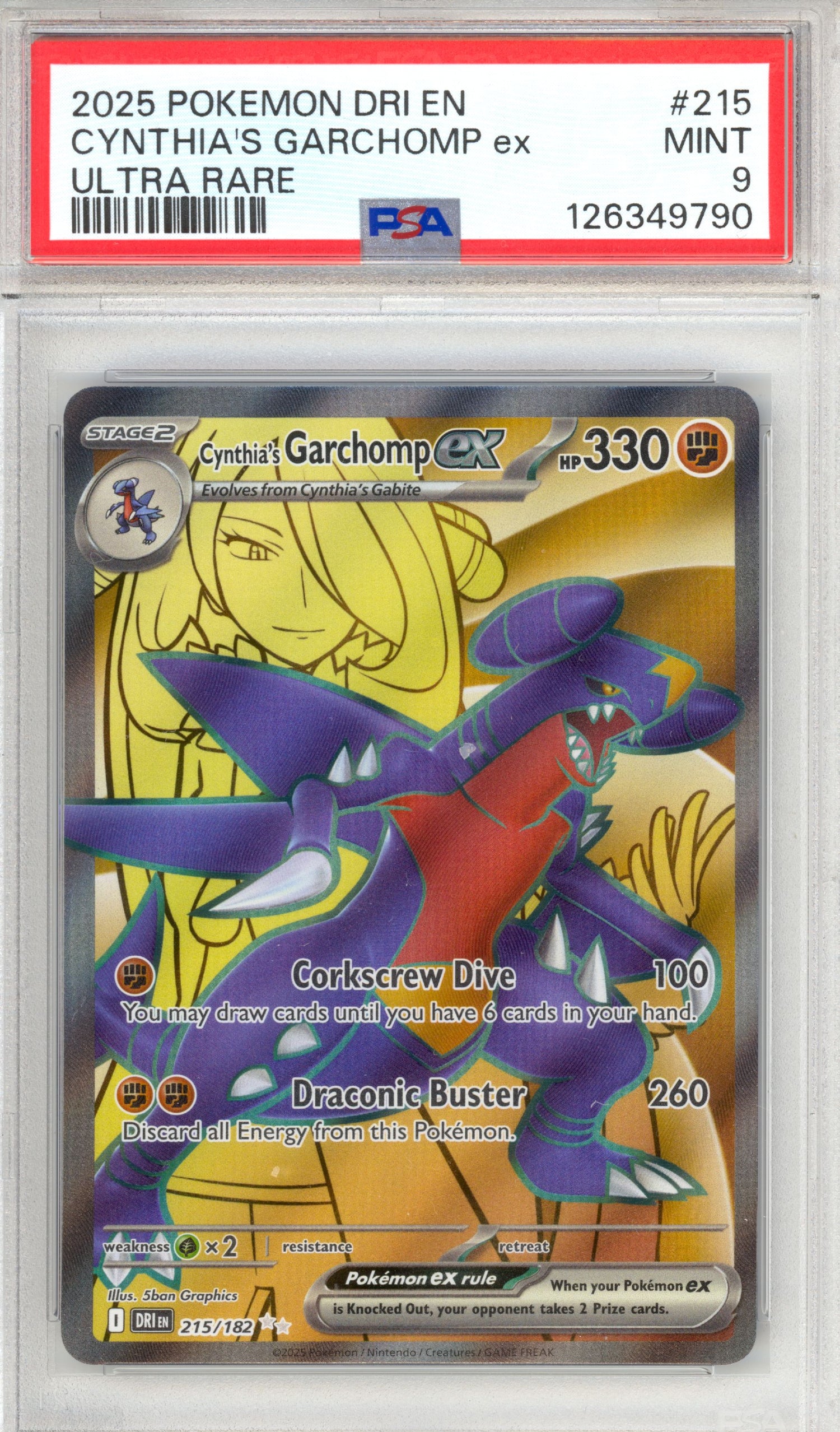 Cynthia's Garchomp ex 