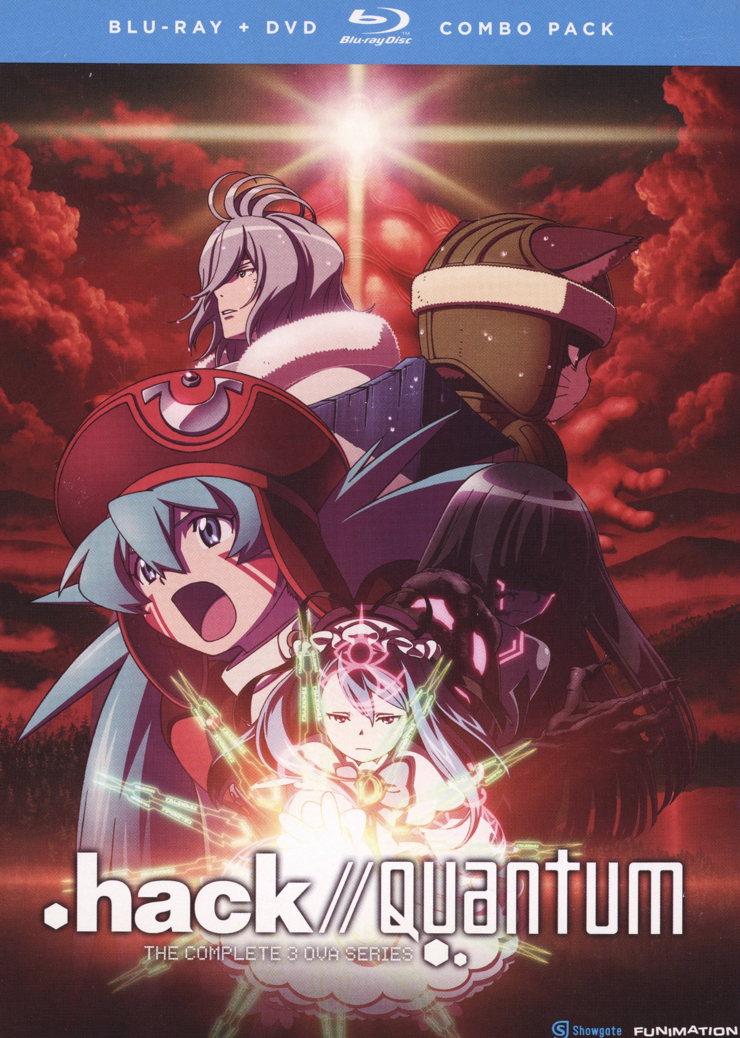 .HACK//QUANTUM The Complete Series: OVA Blu-ray + DVD Combo Pack - Blu-ray