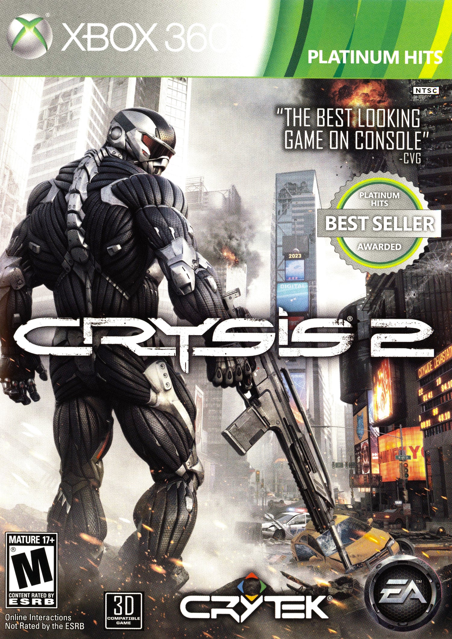 Crysis 2 [Platinum Hits] - Xbox 360