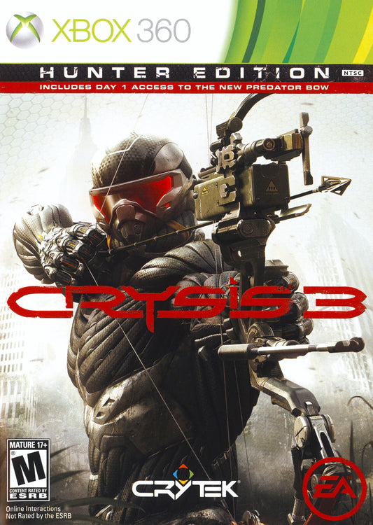 Crysis 3 [Hunter Edition] - Xbox 360 - Retro Island Gaming