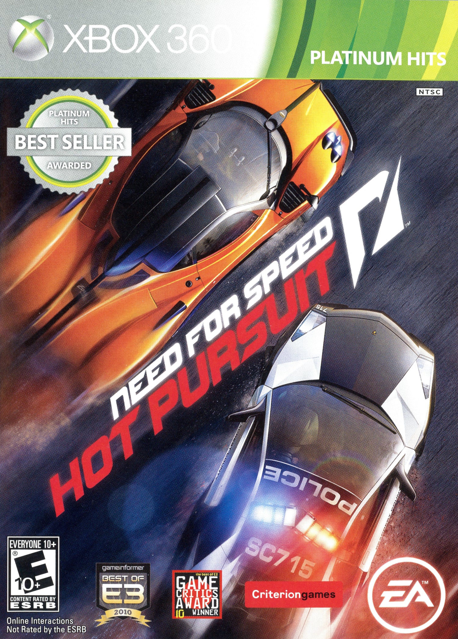 Need For Speed: Hot Pursuit [Platinum Hits] - Xbox 360