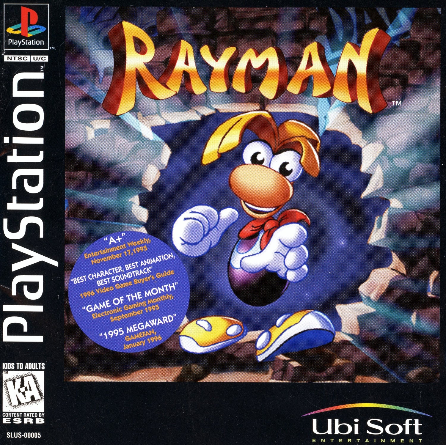 Rayman-Playstation
