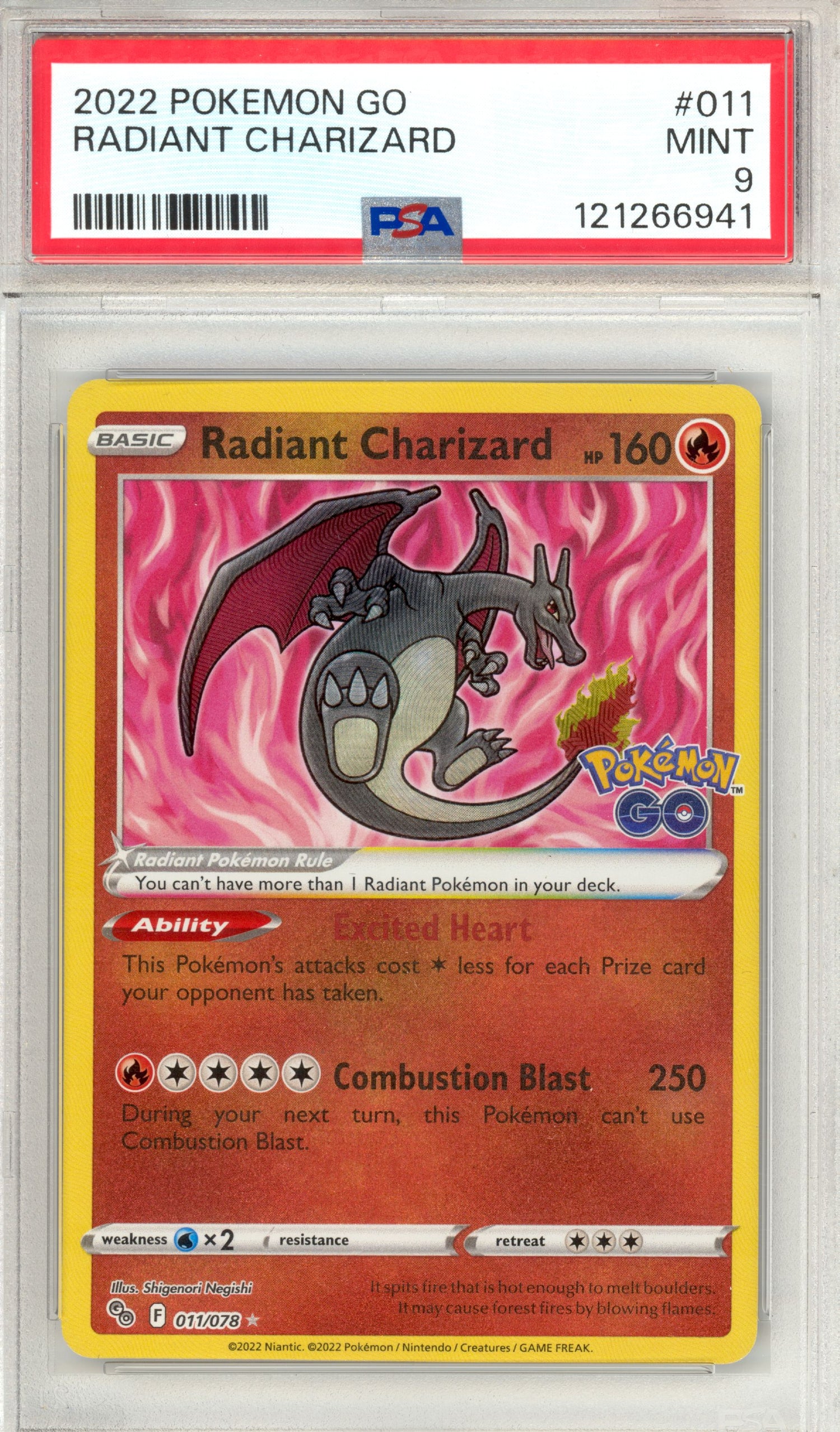 Radiant Charizard 