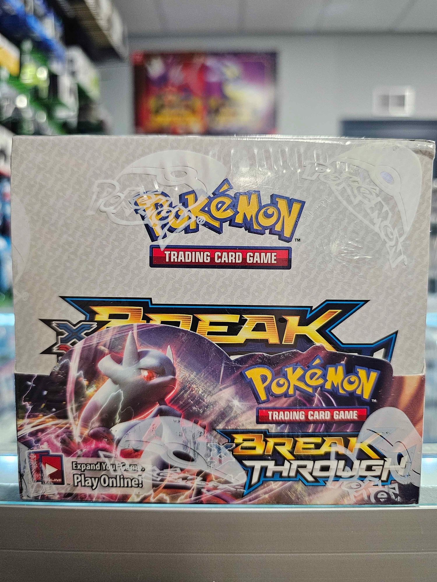 Pokémon Trading Card Game: XY BREAKthrough Booster Box with Acrylic Case