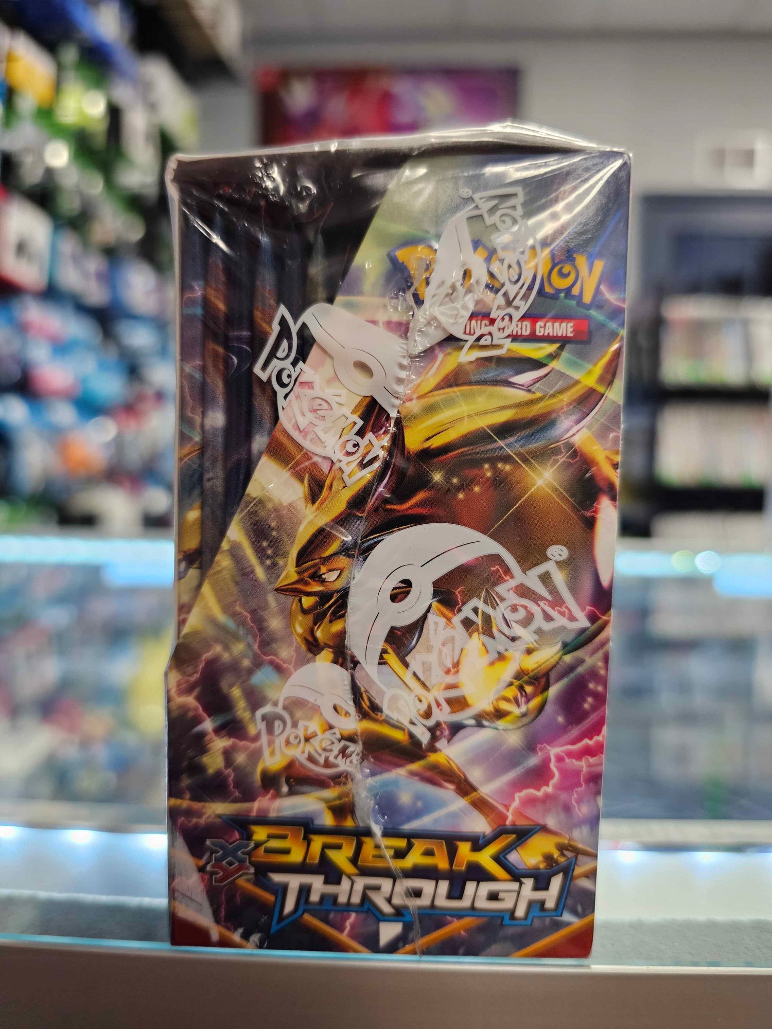 Pokémon Trading Card Game: XY BREAKthrough Booster Box with Acrylic Case