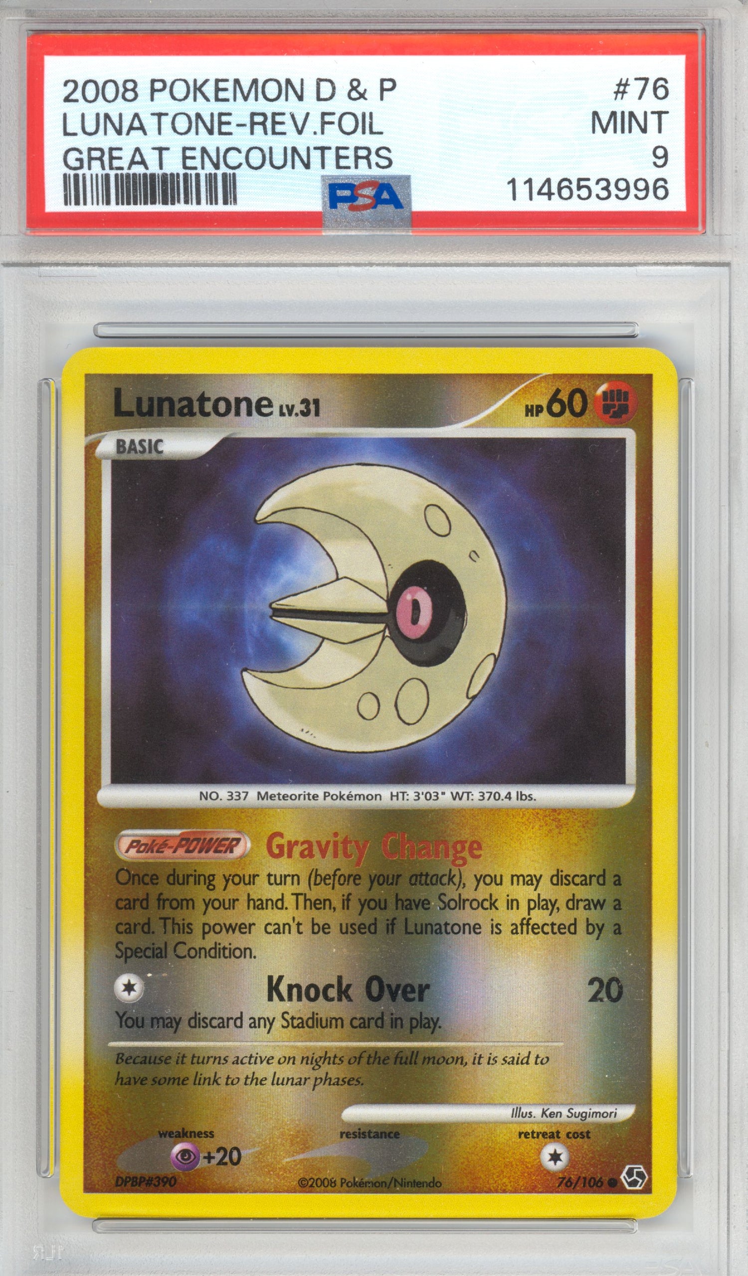 Lunatone [Reverse Holo] 