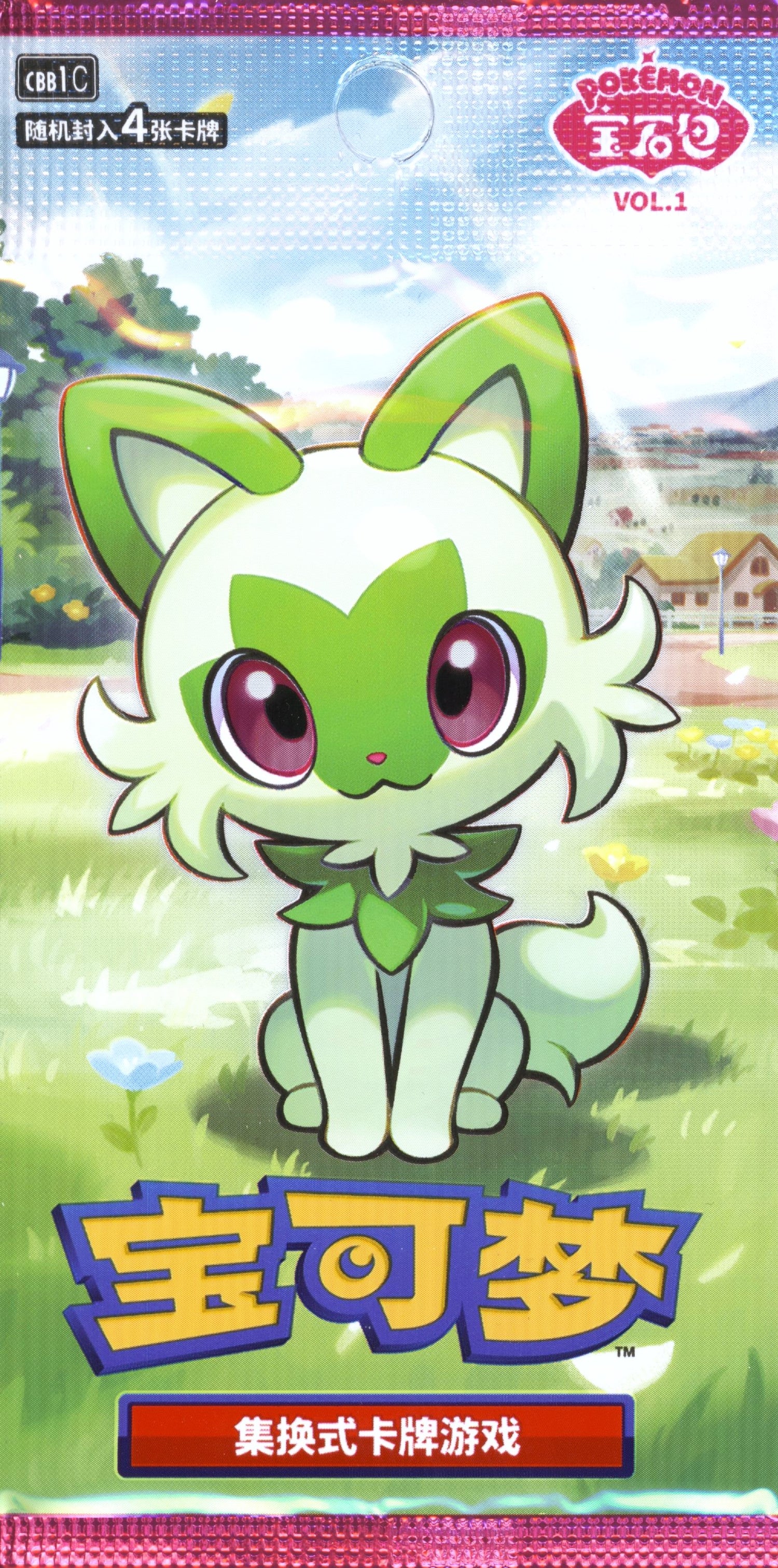 Pokémon Trading Card Game: Gem Pack Vol. 1 Chinese Booster Pack