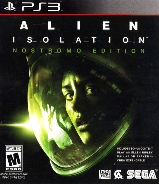 Alien: Isolation [Nostromo Edition] - Playstation 3 - Retro Island Gaming