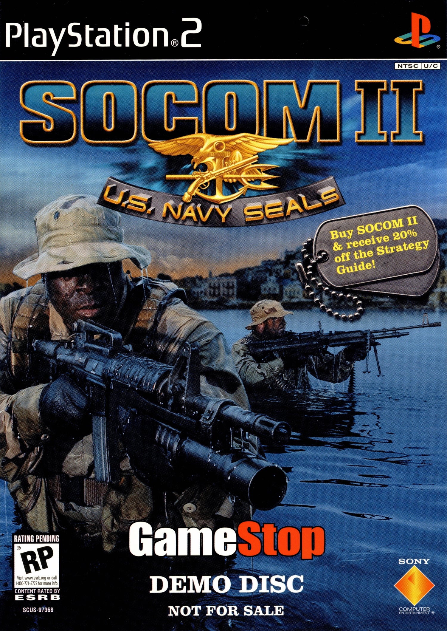 SOCOM II US Navy Seals [Demo Disc] - Playstation 2