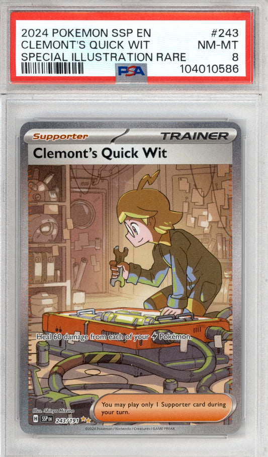 Clemont's Quick Wit #243 - Surging Sparks - Retro Island Gaming