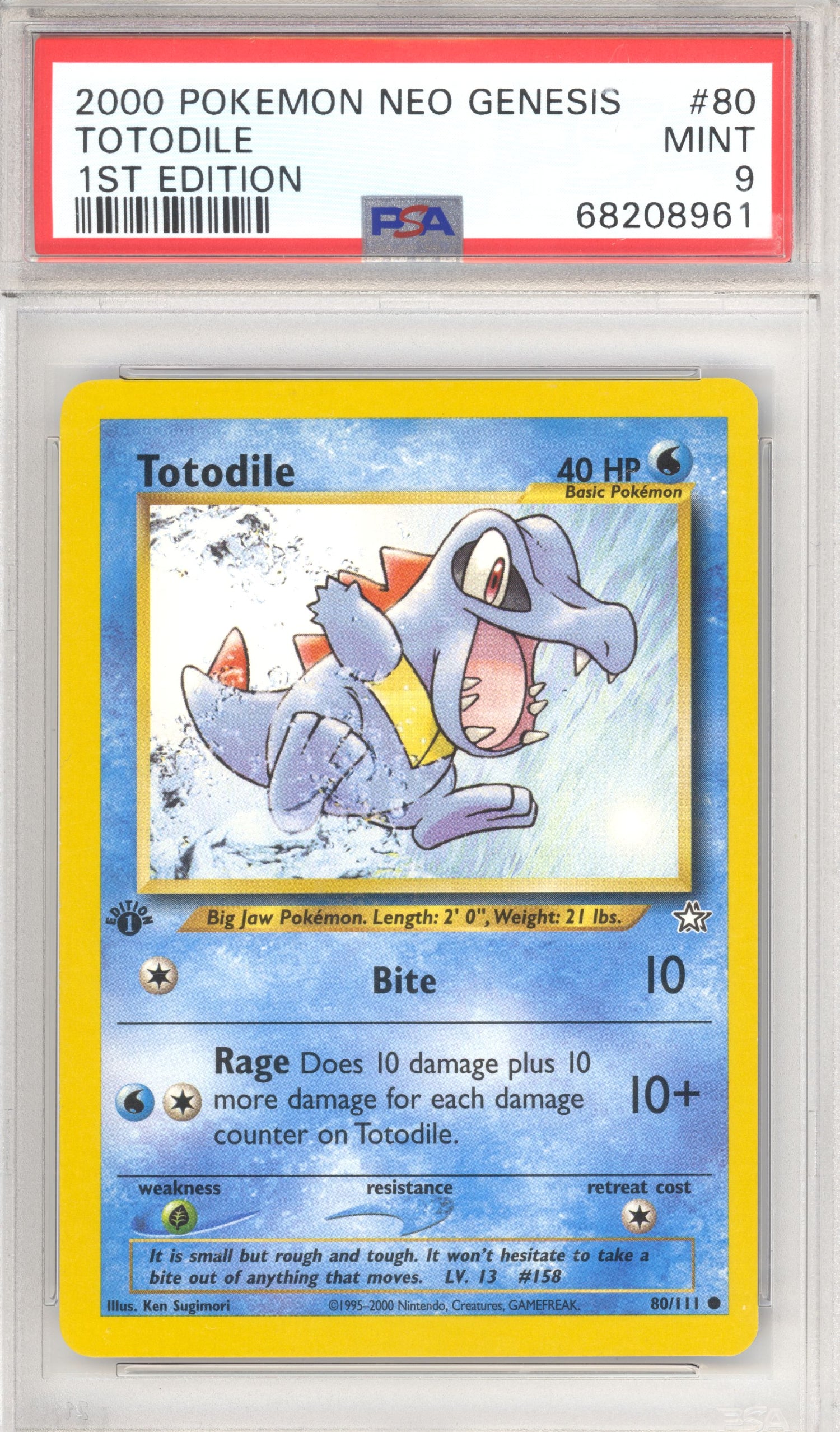 Totodile [1st Edition] 