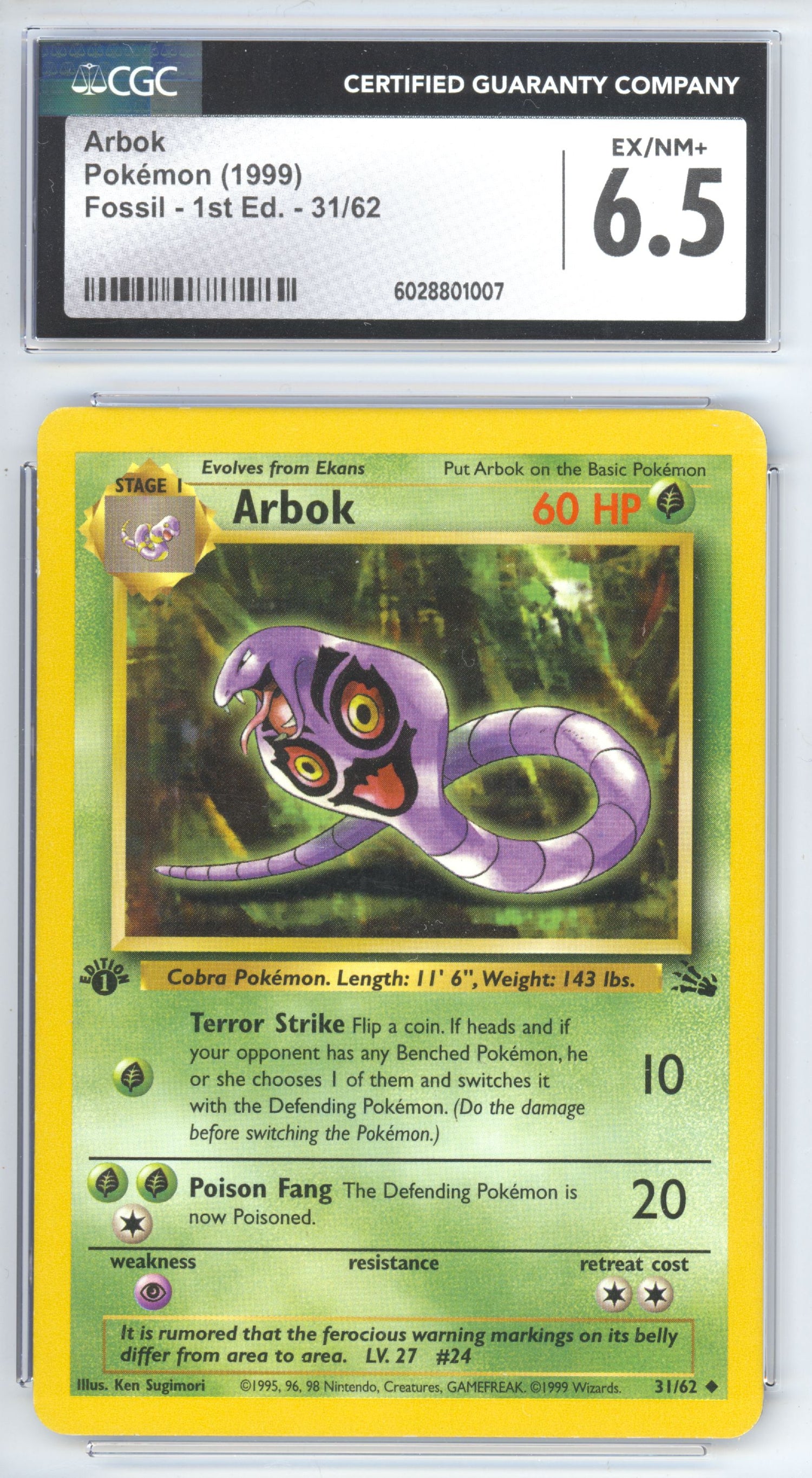 Arbok [1st Edition] 
