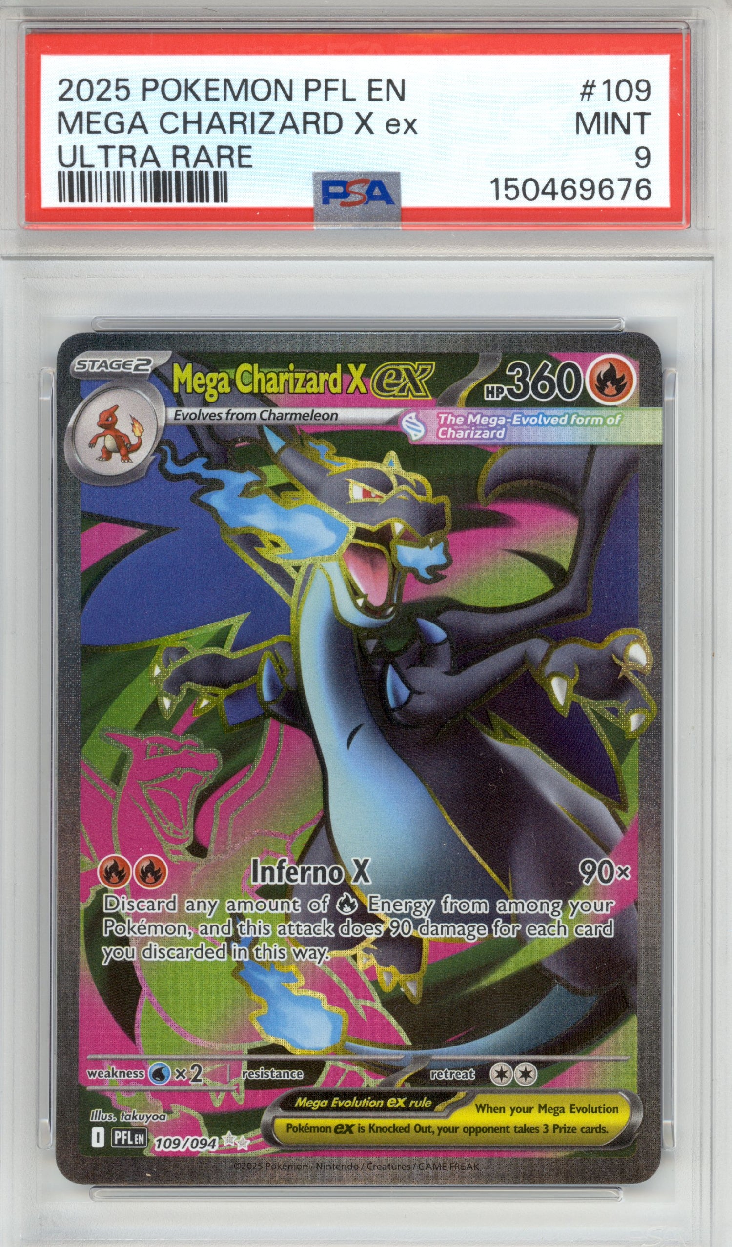 Mega Charizard X ex 