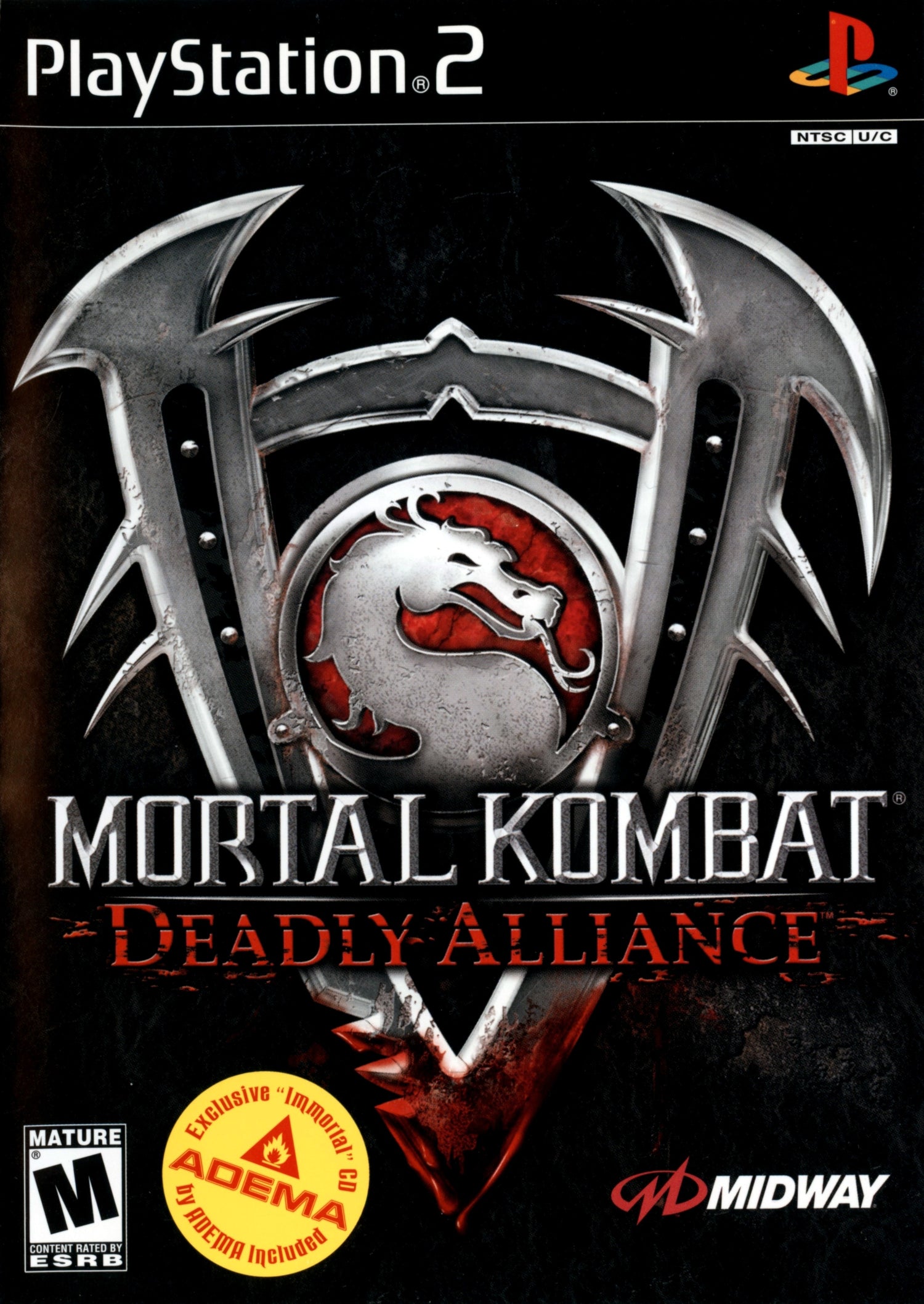 Mortal Kombat Deadly Alliance [Adema Bonus CD] - Playstation 2