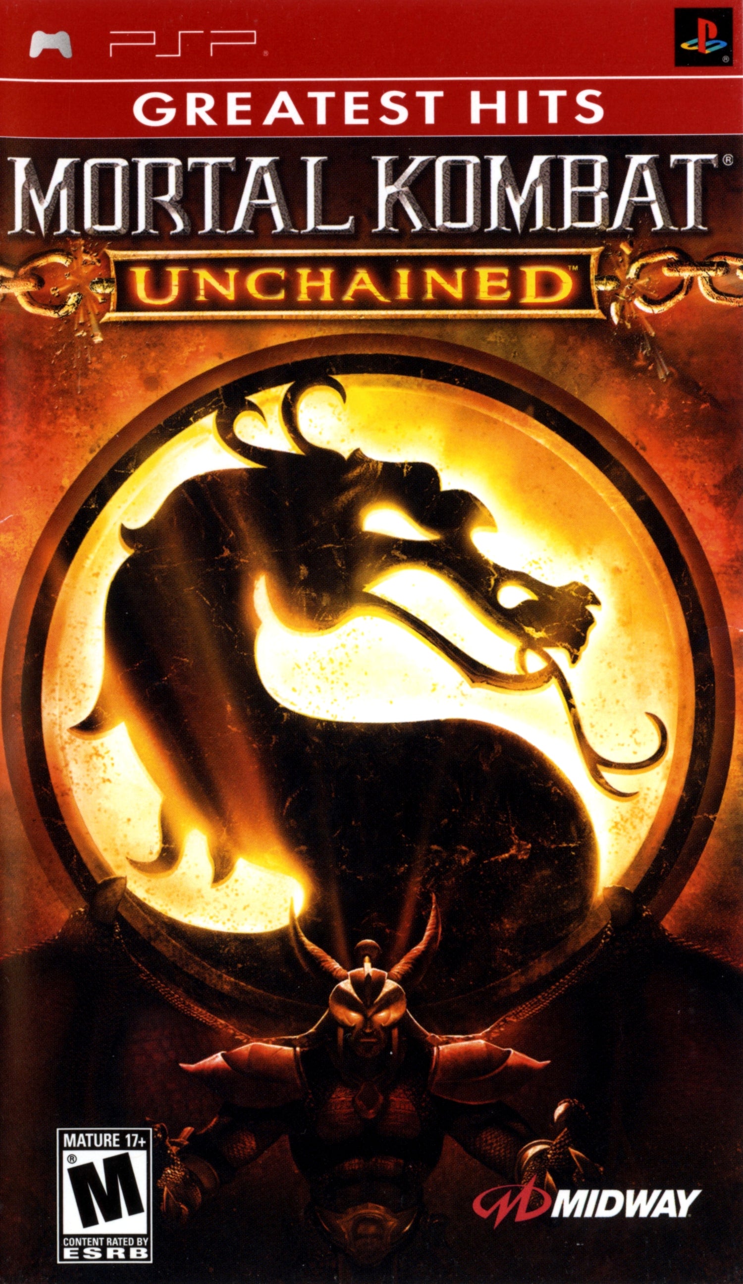 Mortal Kombat Unchained [Greatest Hits] - PSP