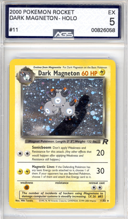 Dark Magneton #11 - Pokemon Team Rocket - Retro Island Gaming