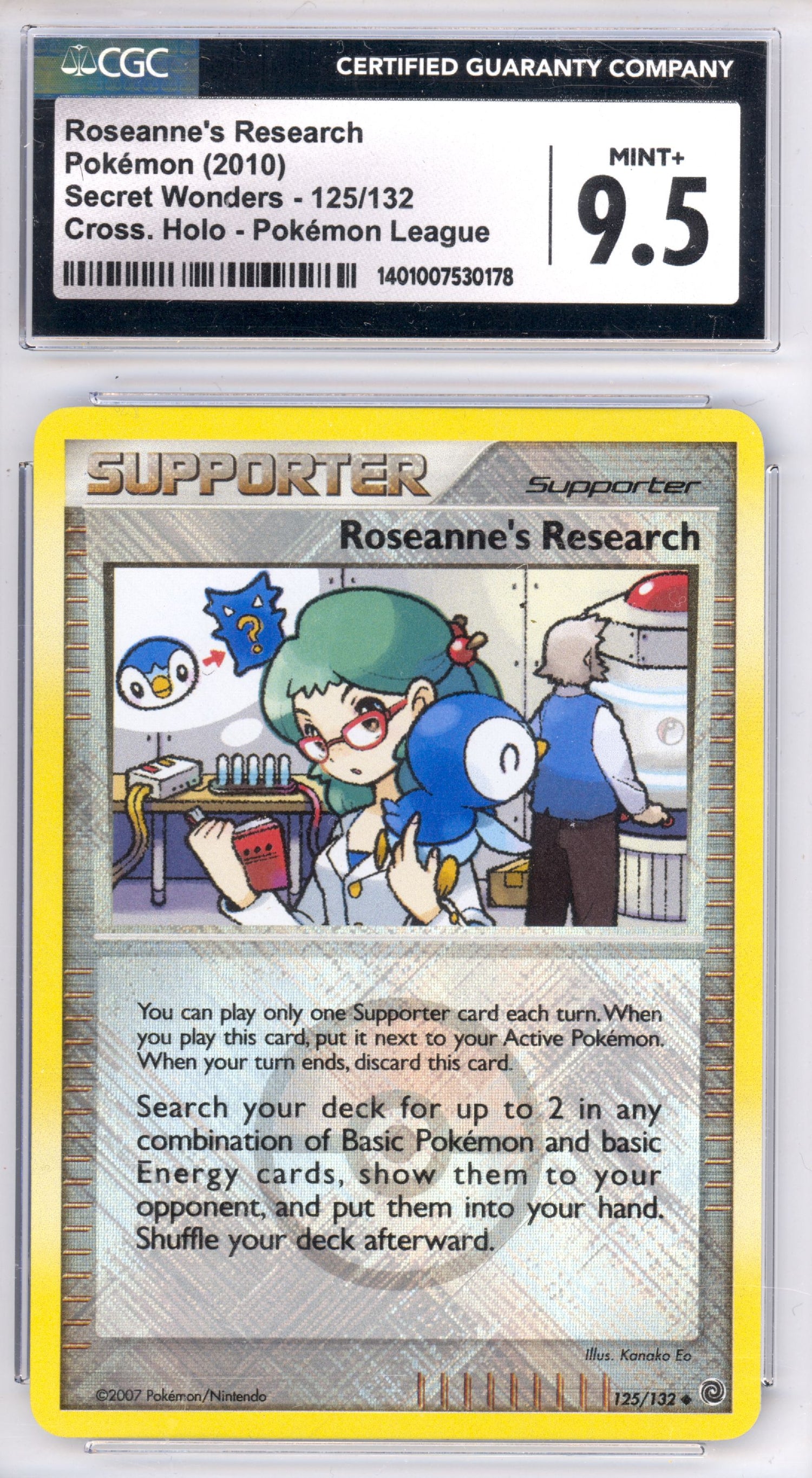 Roseanne's Research [Pokemon League Holo] 
