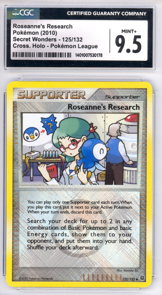 Roseanne's Research [Pokemon League Holo] #125