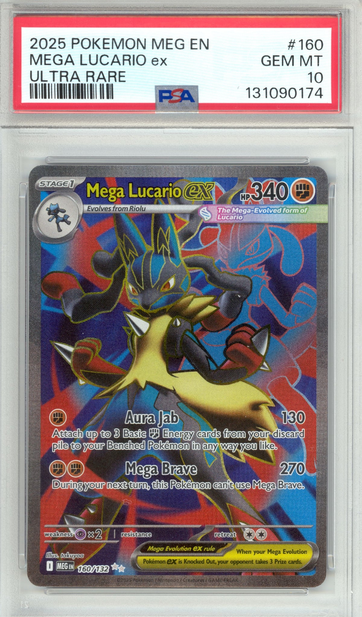 Mega Lucario Ex 
