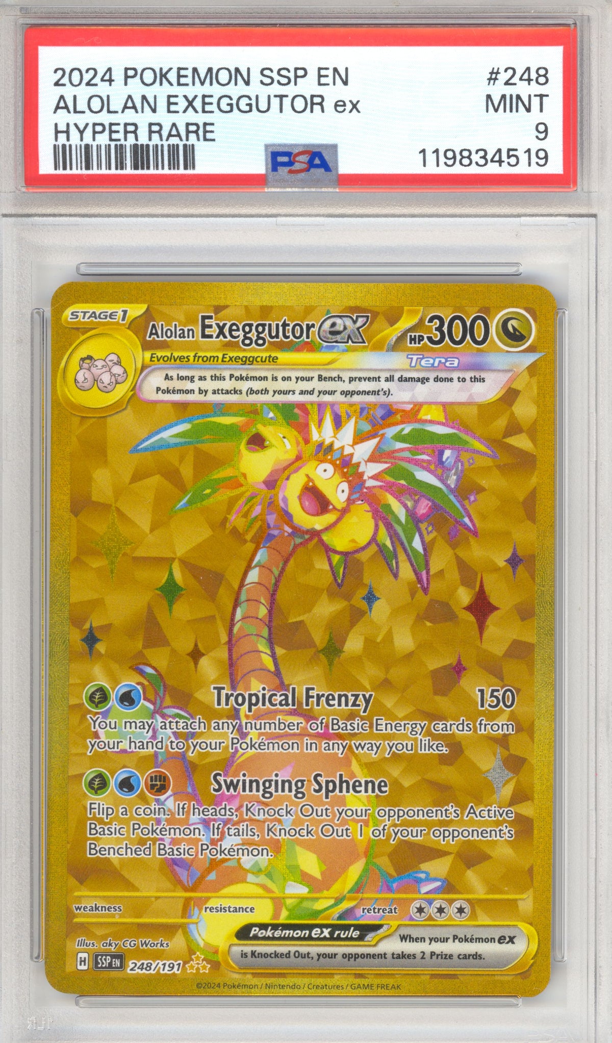 Alolan Exeggutor ex 
