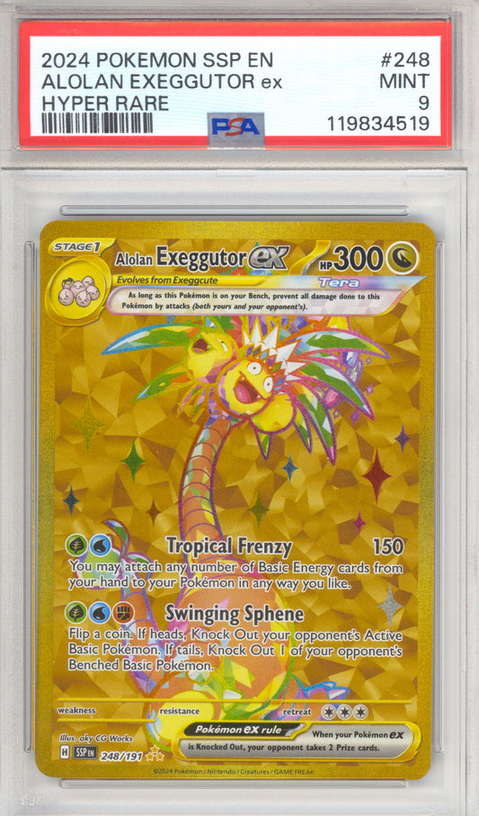 Alolan Exeggutor ex #248 - Pokemon Surging Sparks