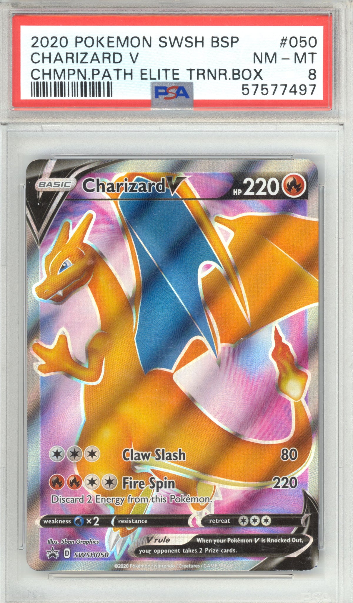Charizard V 