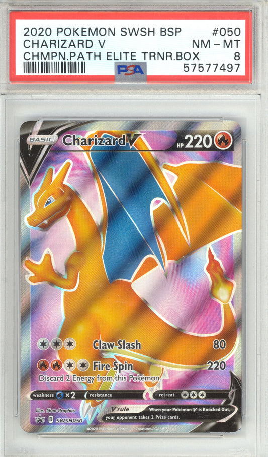 Charizard V #SWSH050 - Pokemon Promo - Retro Island Gaming