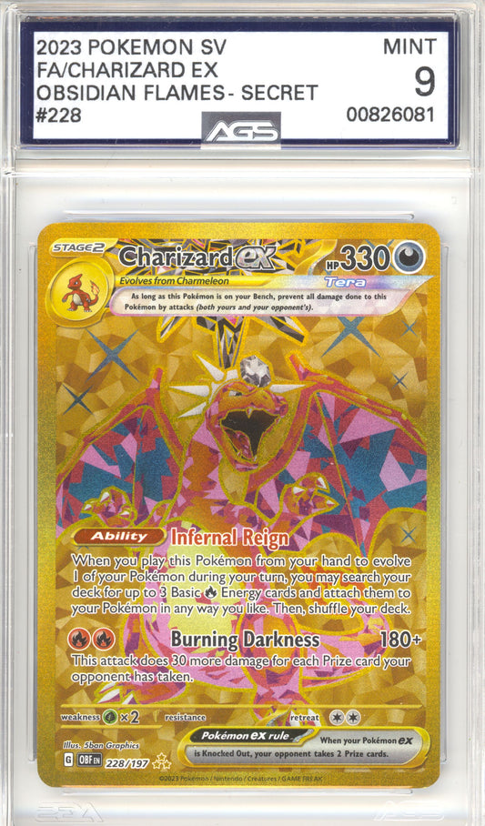 Charizard ex #228 - Pokemon Obsidian Flames - Retro Island Gaming