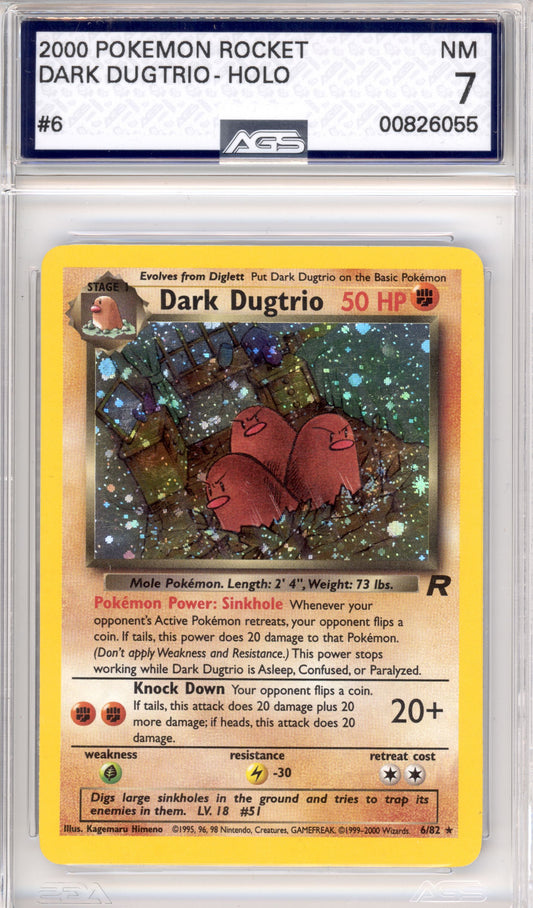 Dark Dugtrio #6 - Pokemon Team Rocket - Retro Island Gaming