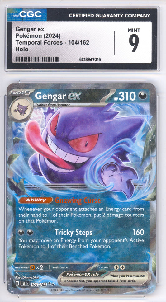 Gengar ex - Holofoil - Temporal Forces