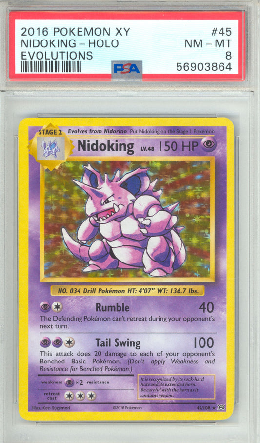Nidoking - Holofoil - Evolutions