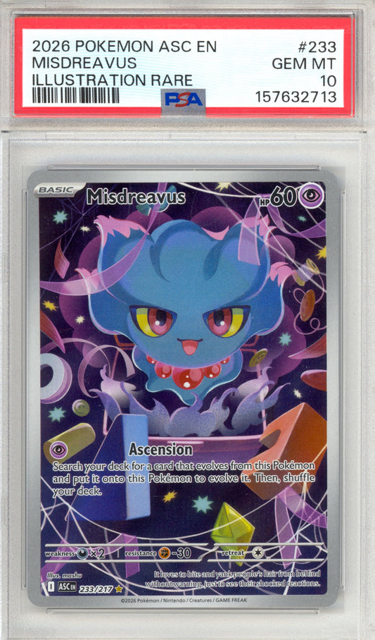 Misdreavus - Holofoil - Ascended Heroes