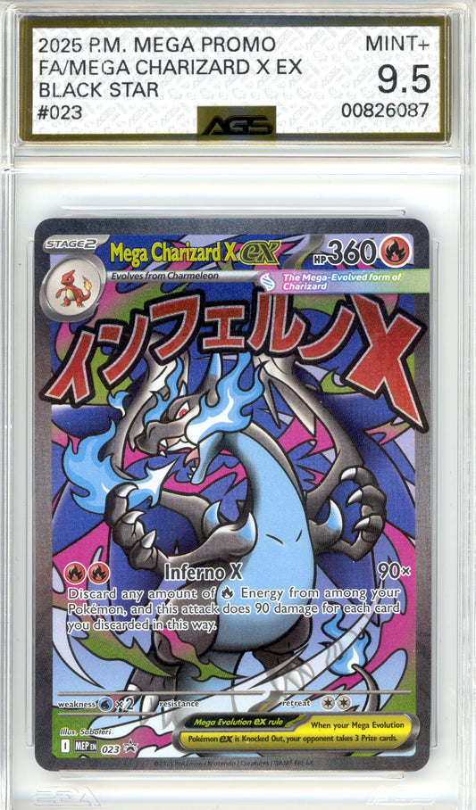 Mega Charizard X ex - Holofoil - Mega Evolution Black Star Promos