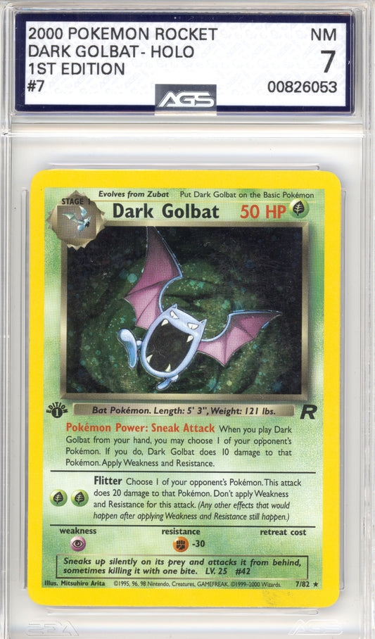 Dark Golbat - First Edition Holofoil - Team Rocket - Retro Island Gaming