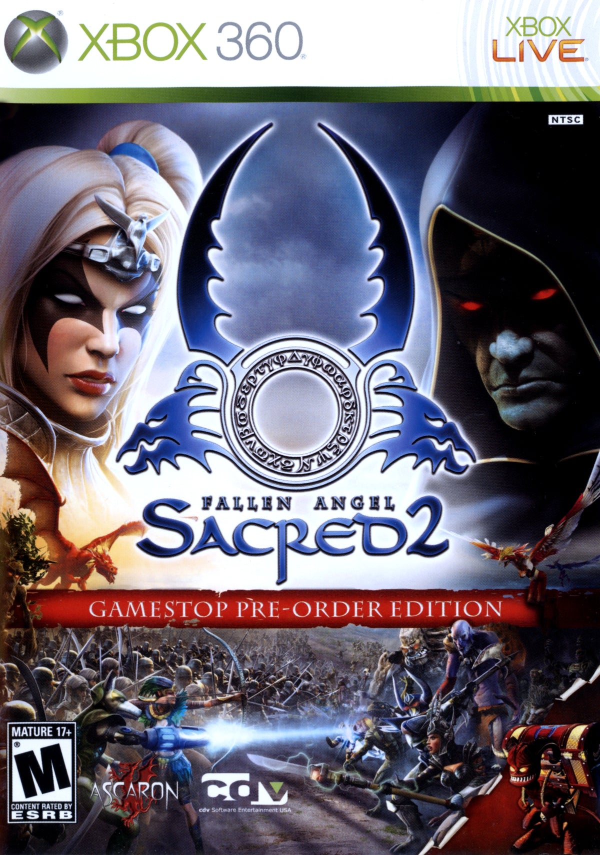 Sacred 2: Fallen Angel [GameStop Pre-Order Edition] - Xbox 360