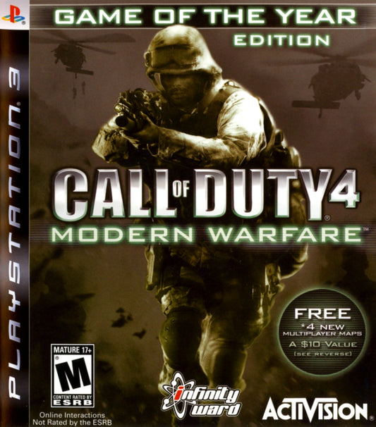 Call of Duty 4 Modern Warfare [Game of the Year] - Playstation 3 - Retro Island Gaming