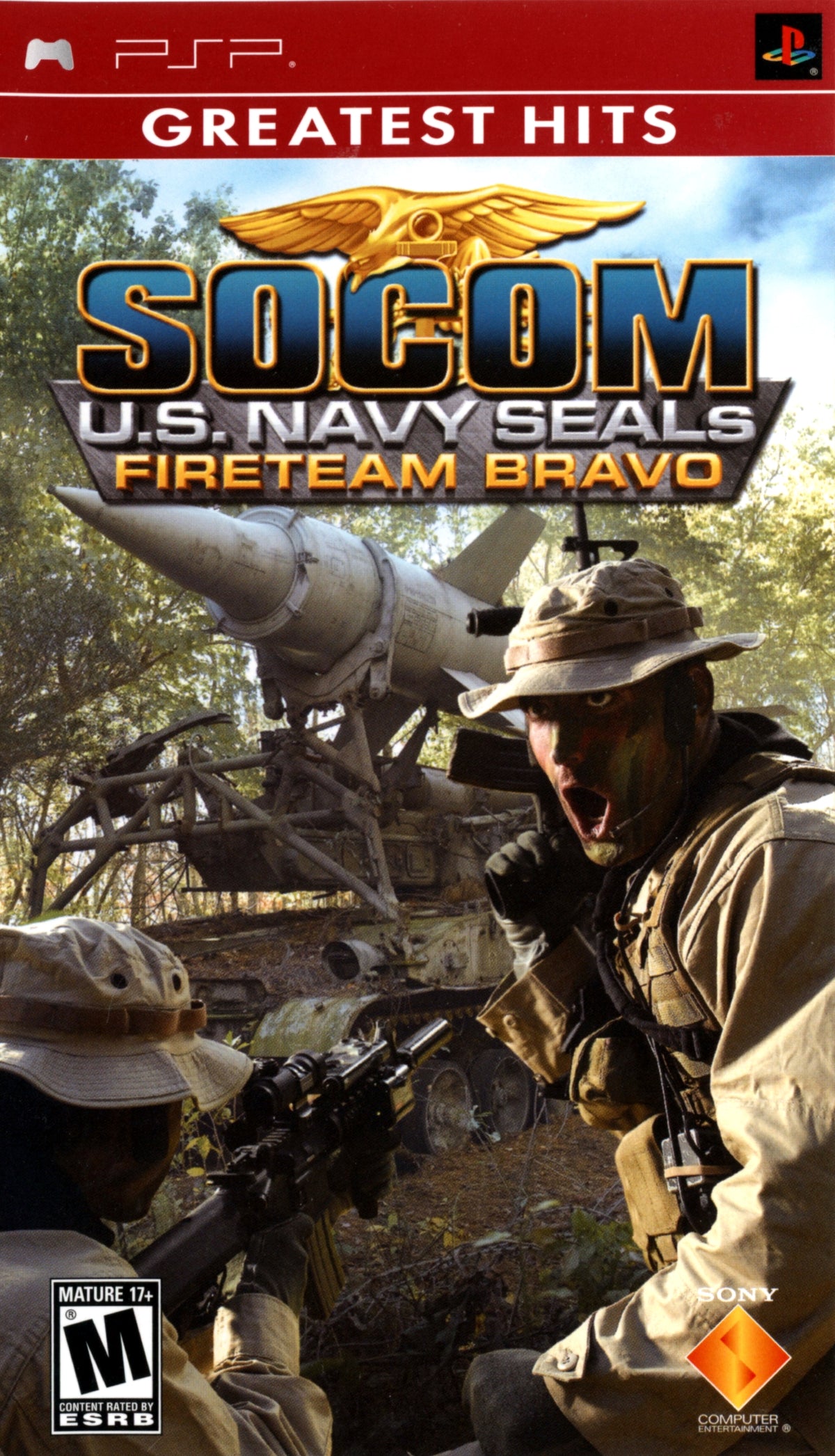 SOCOM US Navy Seals Fireteam Bravo [Greatest Hits] - PSP