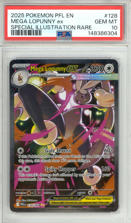 Mega Lopunny ex - Holofoil - Phantasmal Flames