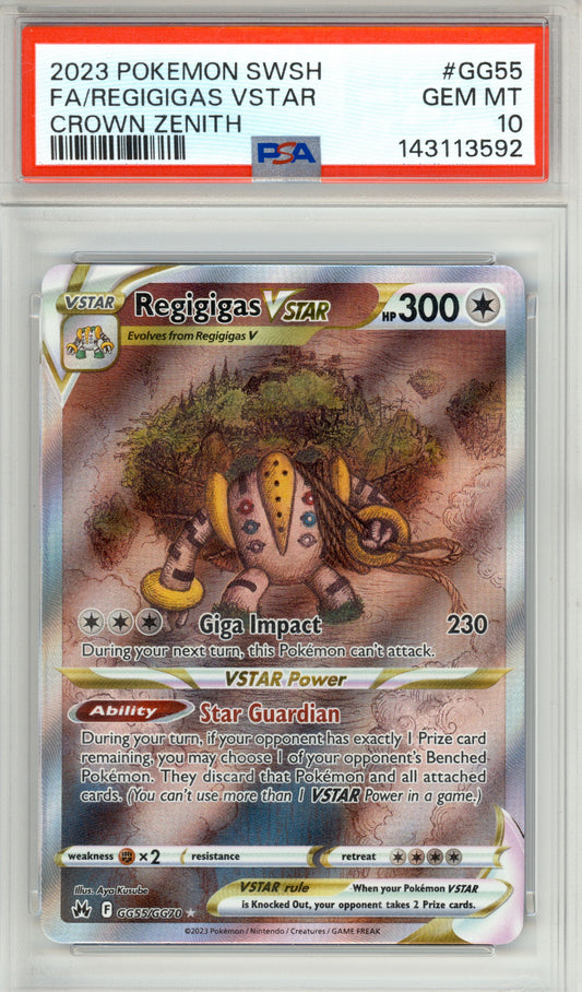 Regigigas VSTAR - Holofoil - Crown Zenith Galarian Gallery